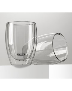 Набор из 2 х стаканов с двойными стенками DG101 350 350 мл х 2 шт Lecafeier