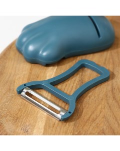 Ножеточка Лапка в комплекте с овощечисткой цвет МИКС Nobrand