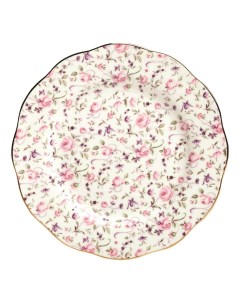 Тарелка Роза конфетти 20 см разноцветная Royal albert