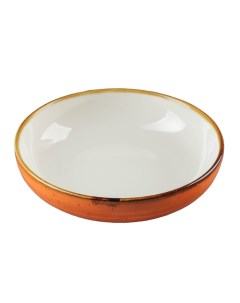 Тарелка глубокая Церера 1 1 л d 22 см цвет оранжевый Magistro