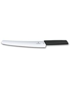 Нож для хлеба и выпечки 6 9073 26WB Swiss Modern 26 см чёрный Victorinox