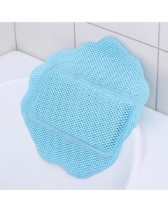 Подушка для ванны с присосками Лотос 33x33 см цвет МИКС Nobrand