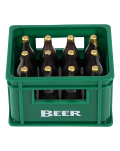 Открывалка для бутылок Homeclub Ящик пива полипропилен зеленая Home club
