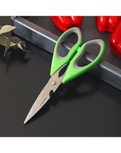Ножницы кухонные Гари 22 см цвет МИКС Доляна