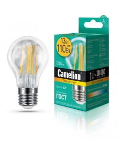 Лампа LED13 A60 FL 830 E27 Camelion