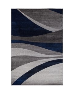 Ковёр London 120x180 прямоугольный серый тёмно синий D811 Merinos