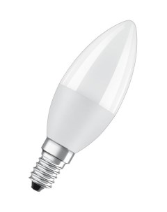 Лампа светодиодная LED 7SW 865 свеча матовая E14 230В 10х1 RU 4058075579033 Osram