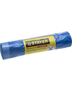 Мешки для мусора Comfort завязками голубые 30 л 20 шт Stayer