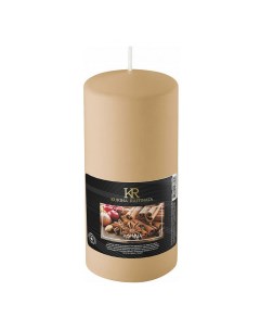 Свеча столб ароматическая Корица 8 см Kukina raffinata
