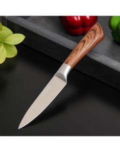 Нож кухонный Forest овощной лезвие 9 5 см Доляна