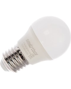 Лампа cветодиодная Е27 G45 7 Вт 4000 К дневной белый свет Smartbuy