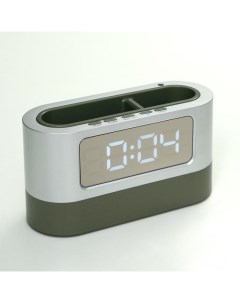 Часы органайзер с календарём будильником секундомером 3ААА Nobrand