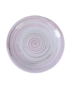 Тарелка плоская 22см лаванда Борисовская керамика