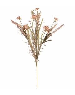 Искусственный цветок Герань луговая бежевый 60 см Вещицы