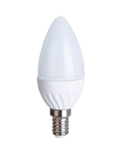 Лампа LED 5 0W Light E14 4000K свеча 100x37 Ecola
