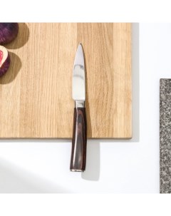 Нож кухонный Veral овощной 8 5 см дамасская сталь Nobrand