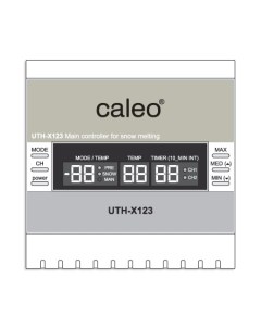 Метеостанция двухканальная UTH X123ST Caleo