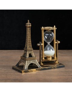 Песочные часы Эйфелева башня сувенирные 15 5 х 6 5 х 16 см микс Nobrand