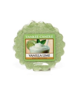 Ароматическая свеча тарталетка Ваниль и лайм 22 г Yankee candle