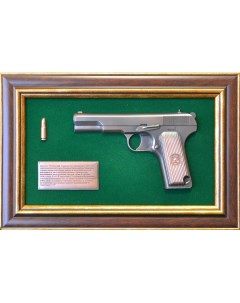 Панно с пистолетом ТТ Подарки от михалыча