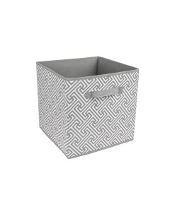 Короб кубик для хранения 300 x 300 x 300 мм серый Handy home