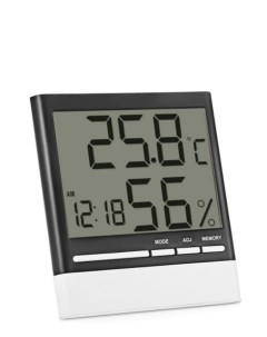 Термометр Гигрометр с часами и календарем PL6117 Pro legend