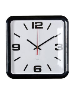 Часы настенные WALLC S90P серый белый Бюрократ