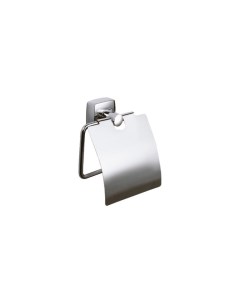 Держатель для туалетной бумаги KVADRO с крышкой FX 61310 Fixsen