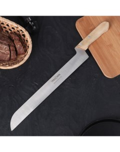 Нож кухонный Универсал лезвие 33 см с деревянной ручкой Труд вача