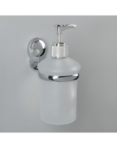 Дозатор для жидкого мыла настенный A11813 200 мл стекло цвет хром Accoona