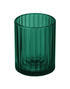 Стакан для ванных принадлежностей Atmosphere of art Emerald из цветного стекла Marble