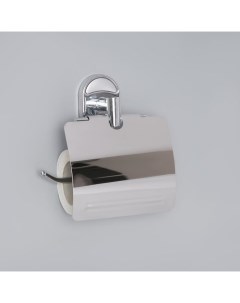 Держатель для туалетной бумаги с крышкой A11205 цвет хром Accoona
