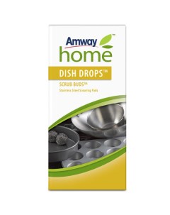 Металлические губки Dish Drops Scrub Buds для кухни 4 шт Amway