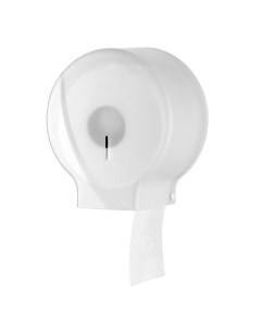 Держатель для туалетной бумаги рул мини белый прозр R 1310TW Nobrand