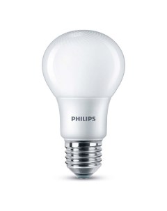 Светодиодная лампа E27 11 Вт груша холодный Philips