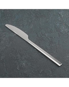 Нож столовый Хоккайдо h 23 см цвет серебряный Nobrand