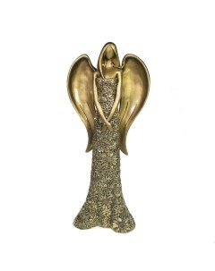 Фигура декоративная Ангел цвет темное золото Ремеко