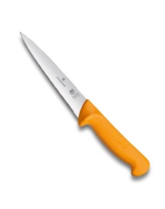 Нож разделочный лезвие 15 см желтый Victorinox