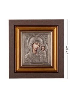 Панно Икона Казанская Божья Мать 25x27x4 4 см Art east