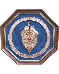 Настенные часы ФСБ России 34 x 34 x 3 см Уральский сувенир
