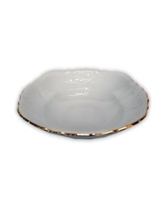 Салатник круглый 16 см Bernadotte декор Отводка золото Thun