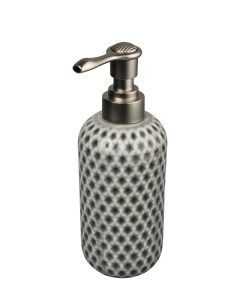 Дозатор для жидкого мыла настольный Magic Серый B4456 1 керамика Аквалиния