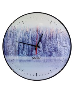 Настенные часы PF WC 006 круглые д 30 см Perfeo