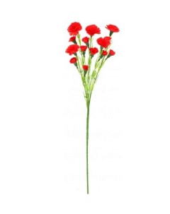 Искусственные цветы Гвоздика Шалли 60 см Greener