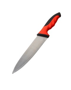 Нож шеф Bull лезвие 20 5 см цвет красный Доляна