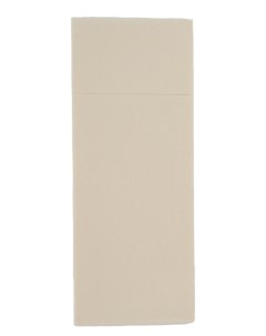 Салфетки для столовых приборов конверты 32x40см ваниль 50 шт уп Airlaid