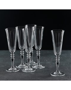 Набор бокалов для шампанского Vintage 190 мл 6 шт Pasabahce