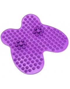 Массажный латексный коврик для ног фиолетовый Futzuki