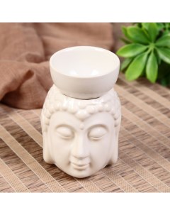 Аромалампа керамика Будда с чашей на голове МИКС 11 5х8х9 см Nobrand