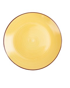 Тарелка обеденная Морской мир d 27 см цвет жёлтый Доляна